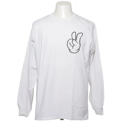 T-shirt à manches longues (Blanc) de New Love Club