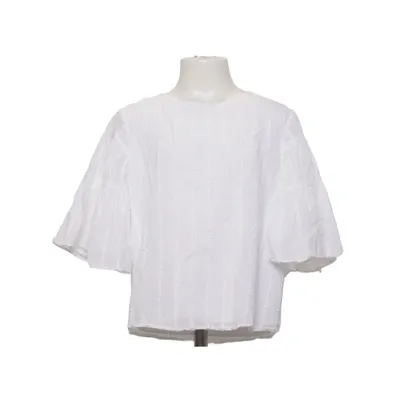 Top (Wit) van Massimo Dutti Katoen, Viscose