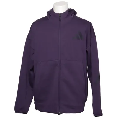 Huvtröja (Lila) från Adidas Bomull, Polyester