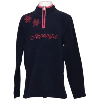 Fleece sweater (Blue, Red) from Napapijri Cotton, Polyester