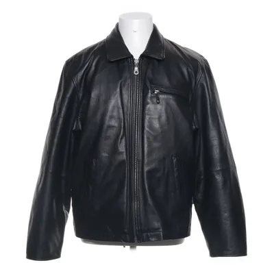 Läderjacka (Svart) från Wilsons Skinn, Polyamid, Polyester