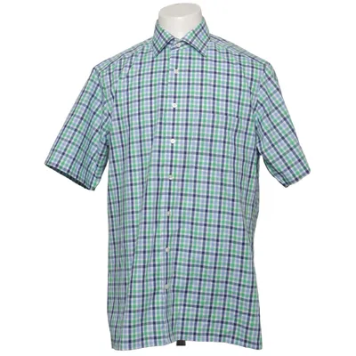 Chemise à manches courtes (Bleu, Vert, Blanc) de Royal class Coton