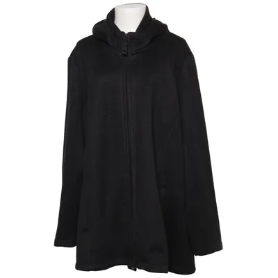 Hoodie (Black) from Janina Curved Acrylic, Polyester