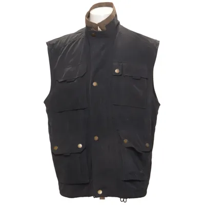 Outer vest (Blue) from Kingfield Cotton, Polyamide, Polyester