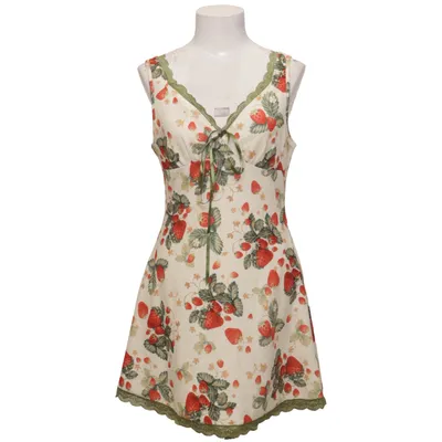 Jurk (Beige, Meerkleurig) van Cider Elastaan, Polyester