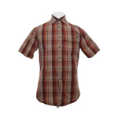 Kortärmad skjorta (Orange, Flerfärgad) från Urberg Skandinavien Ekologisk bomull, Återvunnen polyester