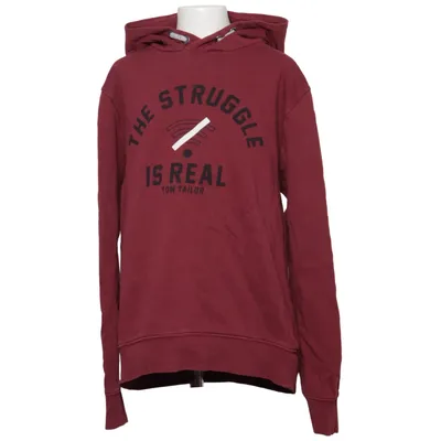Sweat à capuche (Rouge) de Tom Tailor