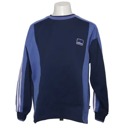 Sweatshirt (Blauw) van Adidas Katoen, Polyester