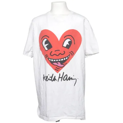 T-shirt (Blanc, Rouge) de Keith Haring