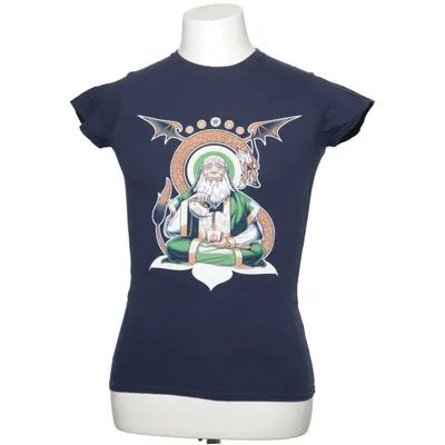 T-shirt (Blå, Flerfärgad) från Gildan Softstyle Bomull