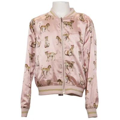 Blouson (Rose, Multicolore) de Karolina Kijak x H&M Polyester, Élasthane