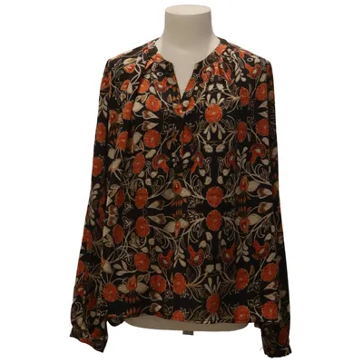 Bluse (Schwarz, Orange, Mehrfarbig) von Reken Maar Polyester