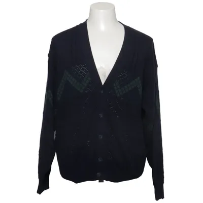 Cardigan (Blue, Green) from New Fast Acrylic, Wool