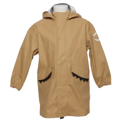 Regenjas (Beige) van Mikk-line Polyurethaan, Gerecycled polyester