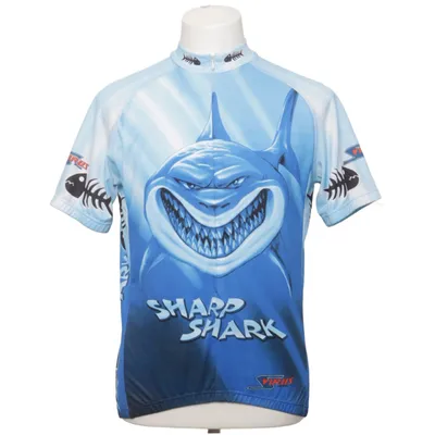 Maillot de vélo (Bleu, Blanc) de Virus