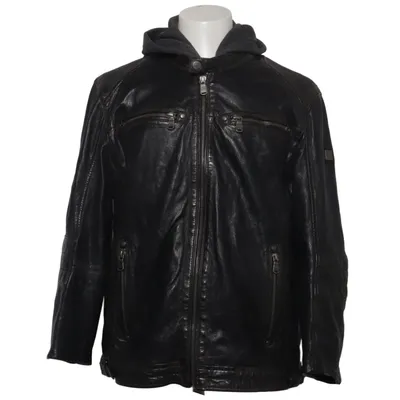 Leather jacket (Black) from Engbers