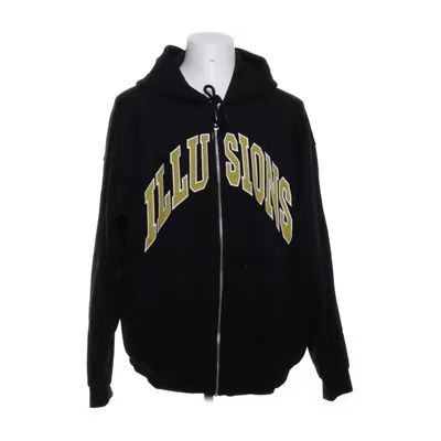 Huvtröja (Svart, Gul) från Weekday Bomull, Polyester