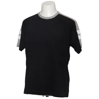 Honkball T-shirt (Zwart, Grijs) van Cutting Edge Katoen