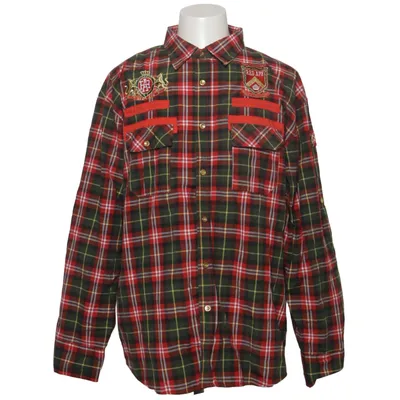 Flanellskjorta (Röd, Grön, Gul) från Red Tape Bomull, Polyester
