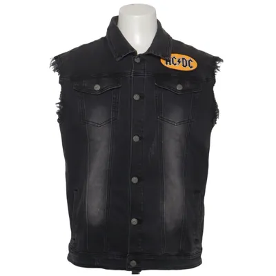 Gilet en jean (Gris) de ACDC Coton, Élasthane, Polyester