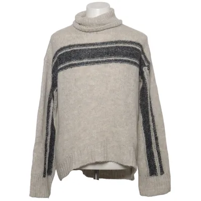 Pul à col roulé (Beige, Gris) de Chiemsee Acrylique, Laine de mouton, Mohair, Nylon