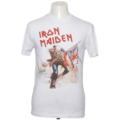 T-shirt (Vit) från Iron Maiden Bomull
