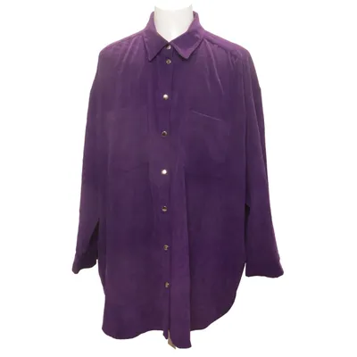 Shirt (Purple) from Studio Untold Elastane, Polyester