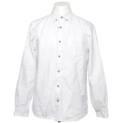 Overhemd (Wit, Blauw) van Primark Katoen