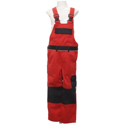 Dungarees (Red, Black) from Engelbert Strauss Cotton, Polyester