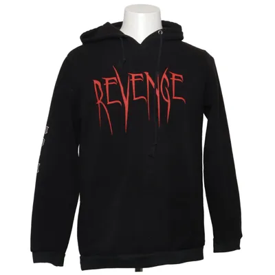 Capuchon sweater (Zwart) van Revenge