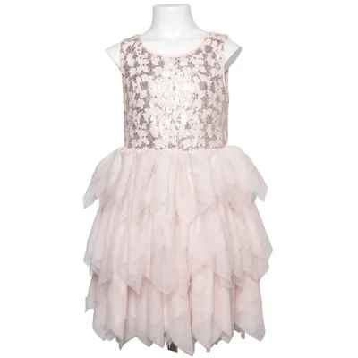 Brudnäbbsklänning (Rosa, Flerfärgad) från H&M Bomull, Polyamid, Polyester