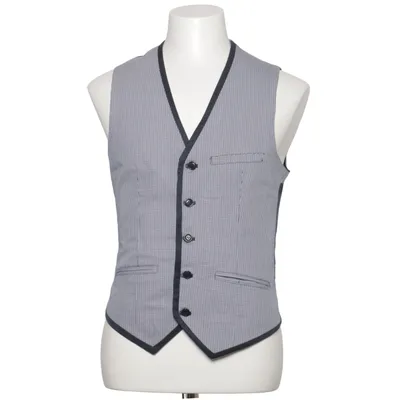 Outer vest (Gray, Black) from WE Cotton, Elastane, Polyester