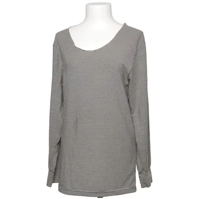 Long sleeve T-shirt (Black, White) from Guy Laroche Acrylic, Polyester, Polyurethane