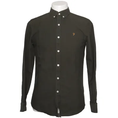 Button down shirt (Green) from Farah Cotton