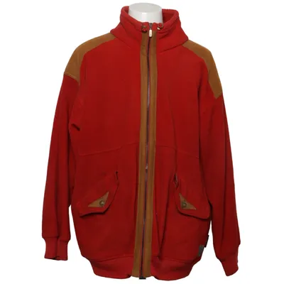 Fleece jacket (Red, Brown) from Sätila Polyester, Wool