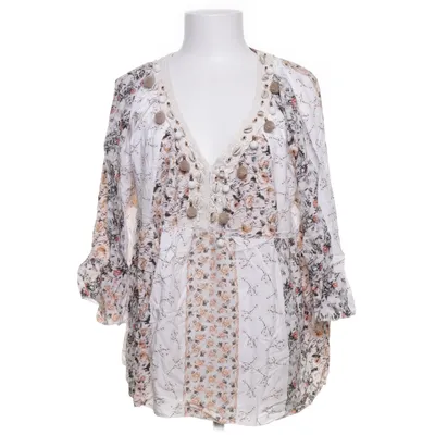Bluse (Hvid, Flerfarvet) fra New Collection Viscose