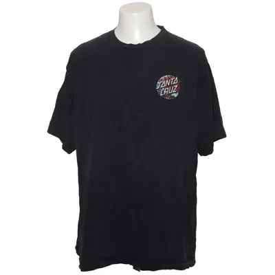 T-shirt (Black) from Santa Cruz Cotton