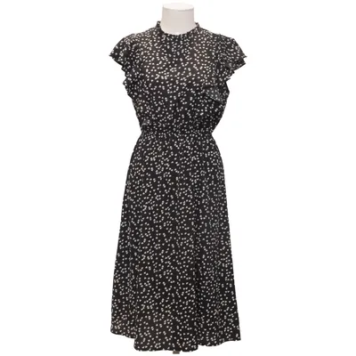 Jurk (Zwart, Wit) van Yidarton Elastaan, Polyester
