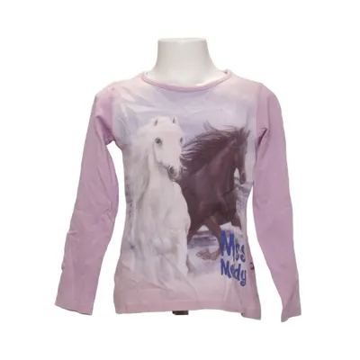 Långärmad t-shirt (Rosa, Flerfärgad) från Miss Melody Bomull