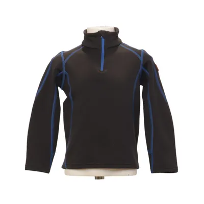 Fleece sweater (Gray, Blue) from Engelbert Strauss Elastane, Polyester