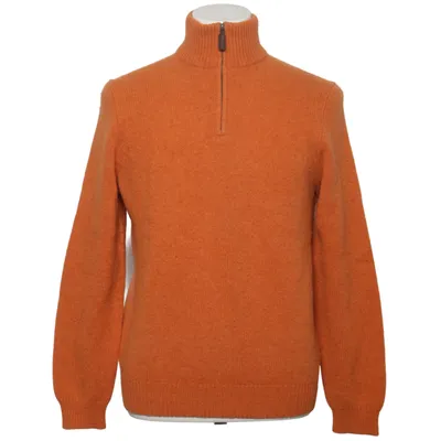 Strickpullover (Orange) von Ralph Lauren Wolle