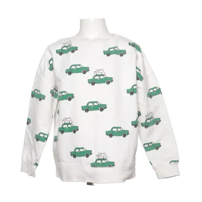 Sweatshirt (Blanc, Vert) de Nadadelazos Coton biologique