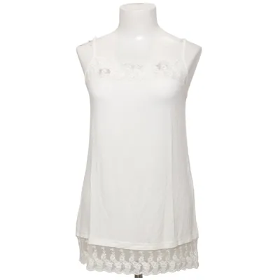 Tanktop (Wit) van Boysen's Elastaan, Viscose