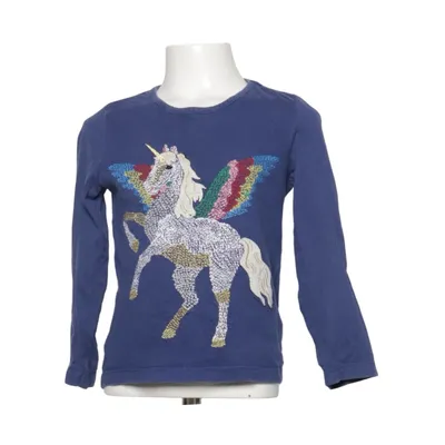 Langærmet t-shirt (Blå, Flerfarvet) fra Mini Boden Bomuld
