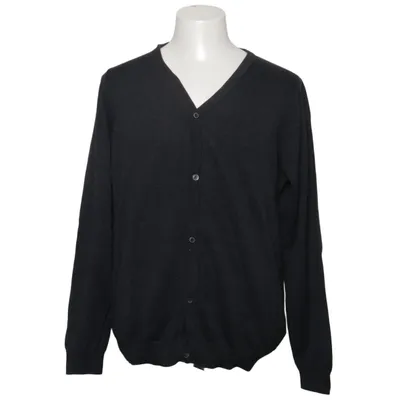 Strickjacke (Grau) von Nobel League Acryl, Baumwolle
