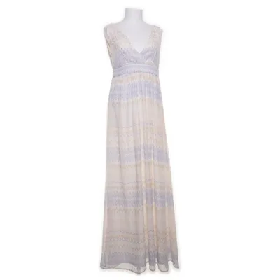 Halternek jurk (Wit, Meerkleurig) van VILA Polyester