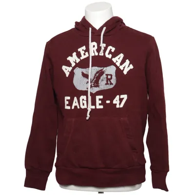 Hoodie (Red) from American Eagle Outfitters Cotton, Polyester