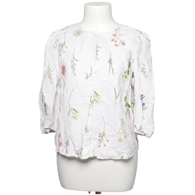 Chemise (Blanc, Multicolore) de H&M Lin, Viscose