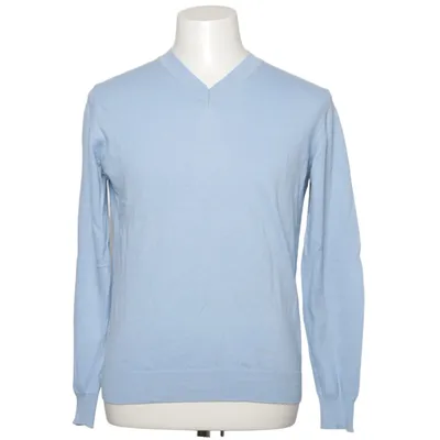 Pullover (Blå) fra Samuel Windsor Kashmir, Bomuld