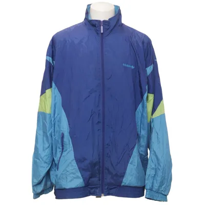 Sports jacket (Blue, Multicolored) from Adidas Originals Cotton, Polyamide, Polyester